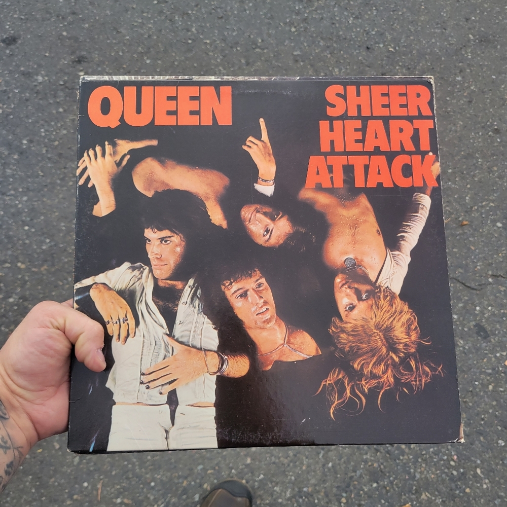 Queen Sheer Heart Attack Vinyl Record